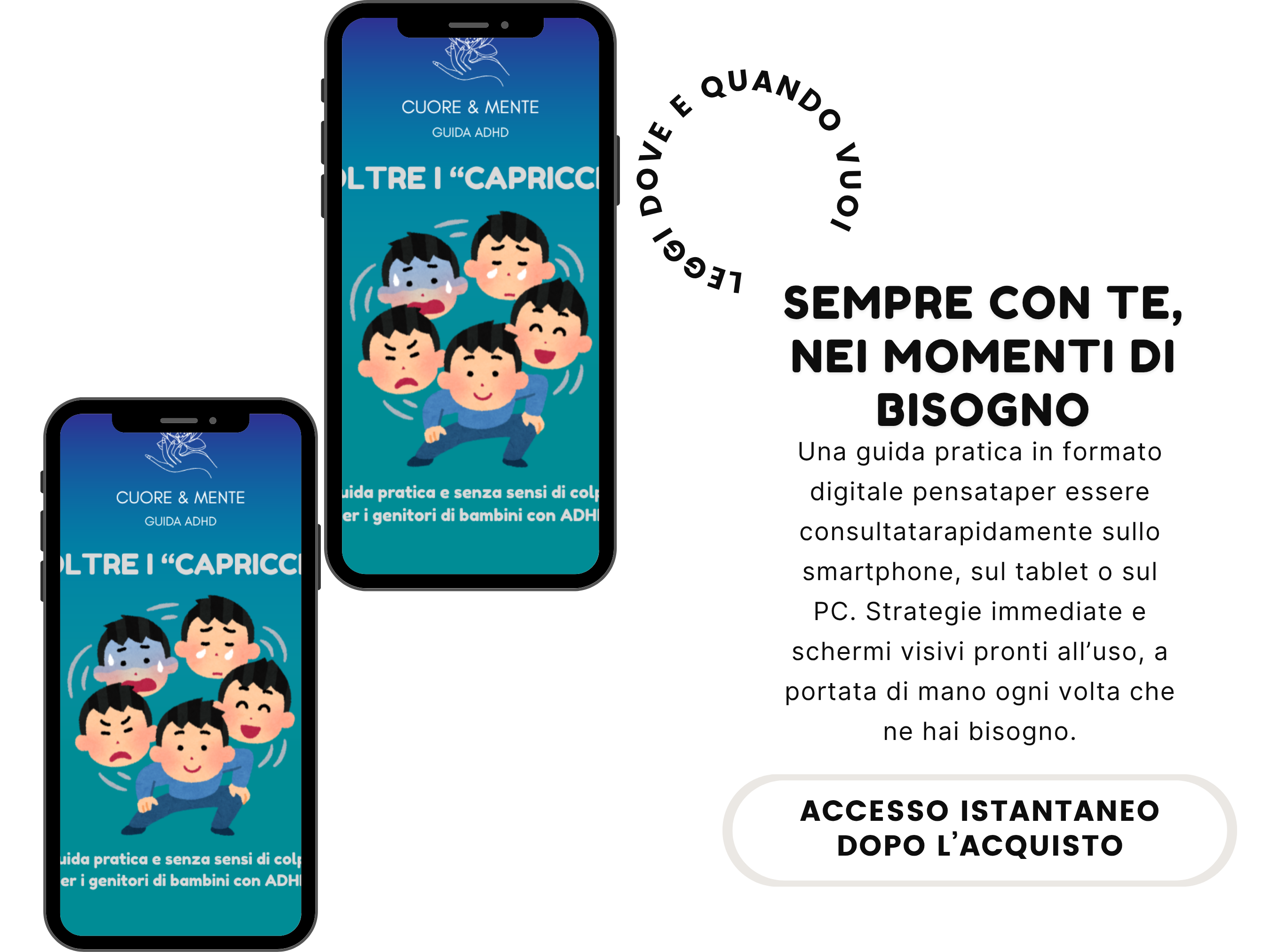 Oltre i Capricci – Guida Pratica per Genitori di Bambini con ADHD + Planner della Calma