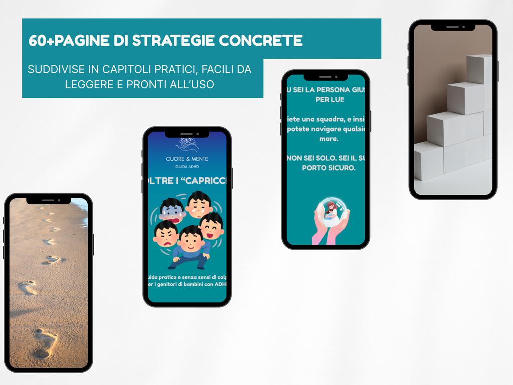 Oltre i Capricci – Guida Pratica per Genitori di Bambini con ADHD + Planner della Calma