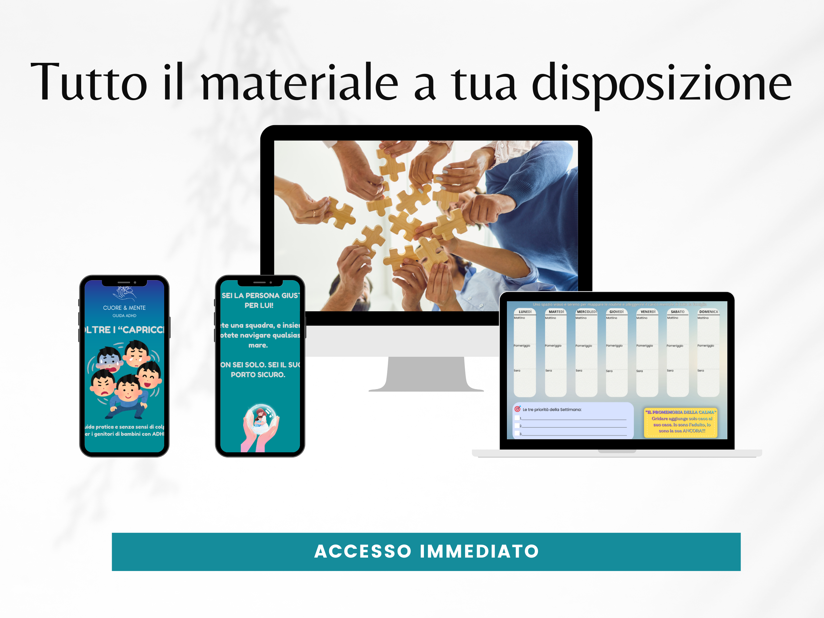 Oltre i Capricci – Guida Pratica per Genitori di Bambini con ADHD + Planner della Calma