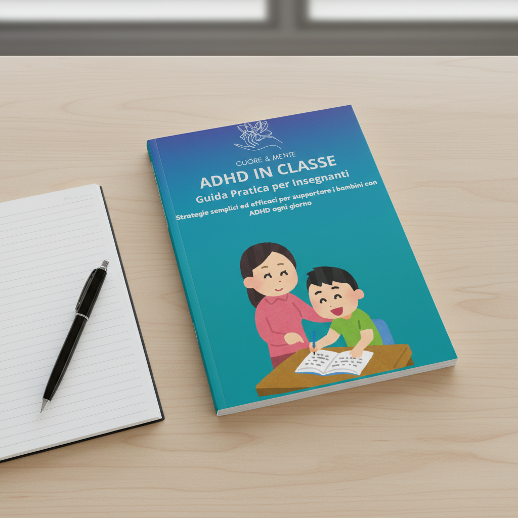 ADHD in Classe - mockup copertina scrivania